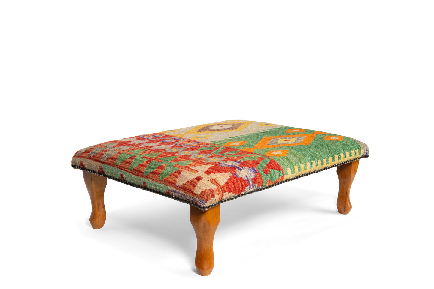 Rectangle foot stool Spring